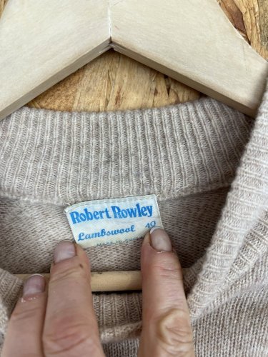 Vlněný svetr Robert Rowley 100 % vlna