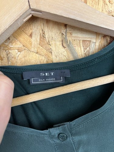 Hedvábná tunika SET 100 % hedvábí a 100 % bavlna