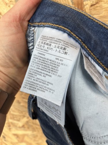 Skinny džíny LEVIS 85 % bavlna