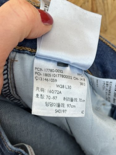 Skinny džíny LEVIS 85 % bavlna