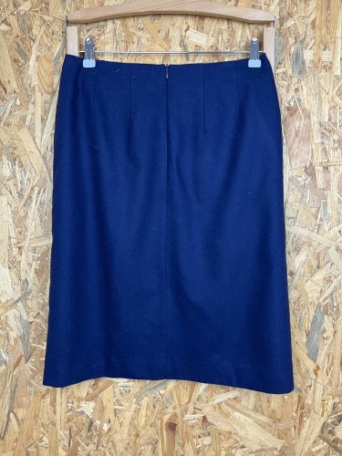 Námořní sukně René Lezard 90 % vlna 10 % kašmír