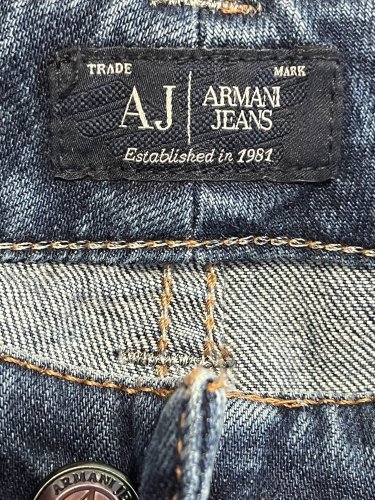 Skinny džíny Armani 98 % bavlna