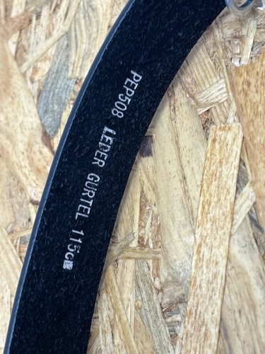 Pánský kožený pásek Made in Italy 100 % kůže
