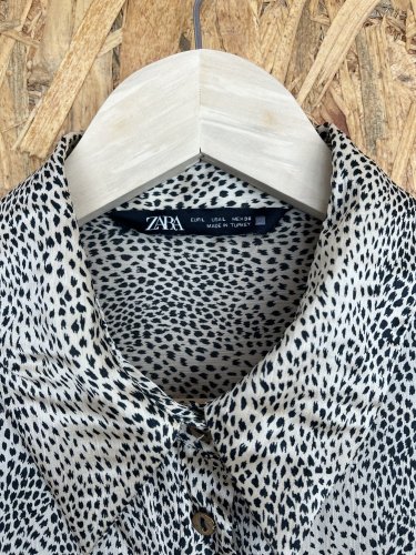 Prodloužená tunika ZARA 100 % polyester