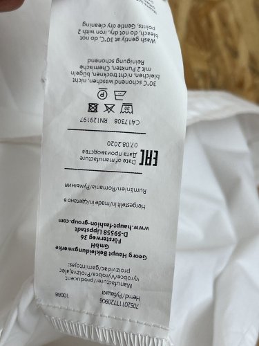 Pánská košile Haupt 70 % polyester 30 % viskoza