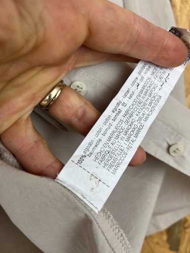 Bavlněná košile ZARA 100 % bavlna