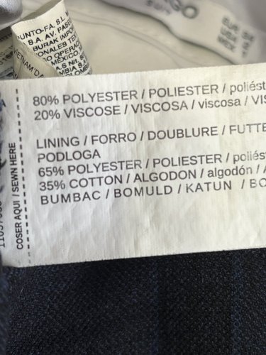 Kalhoty Mango 80 % polyester 20 % viskoza