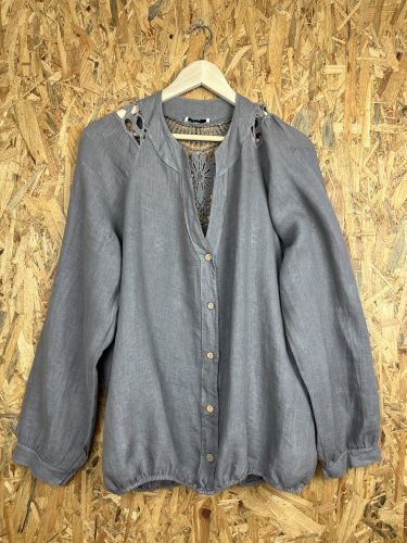 Lněná tunika Made in Italy 100 % len