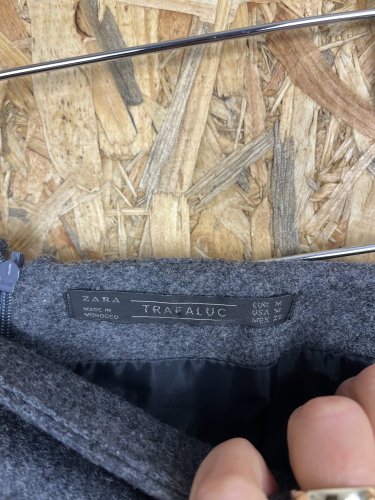 Vlněná sukně ZARA 58 % vlna