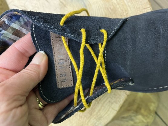 Velurové pánské boty U.S. Polo Assn. 100 % kůže