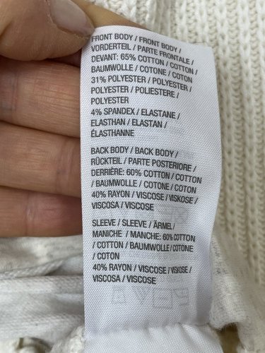 Bavlněná mikina Halston 65 % bavlna