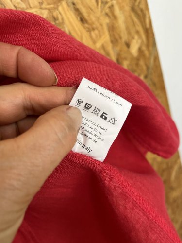 Oversize šaty Caspar 100 % len
