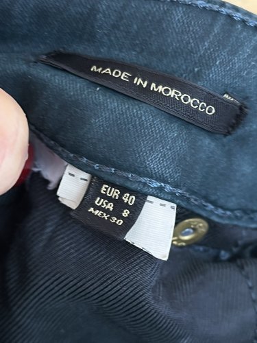 Skinny džíny Massimo Dutti s podílem bavlny a elastanu