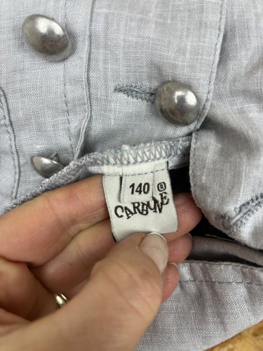 Dětské sako Carbune 100 % len