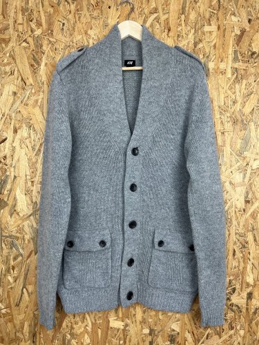 Pánský kardigan H&M 80 % vlna