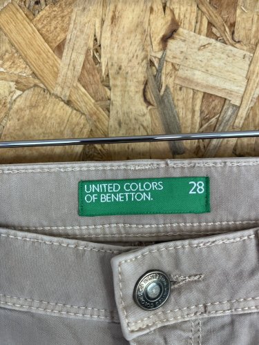 Skinny džíny Benetton s podílem bavlny a elastanu