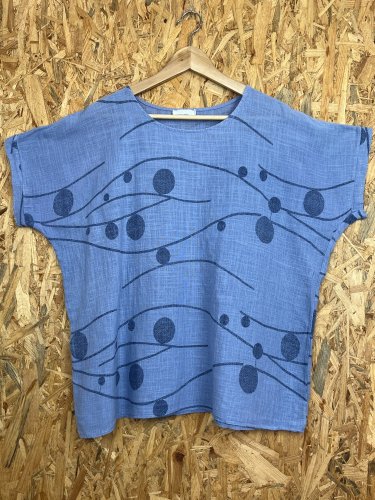 Oversize tunika Made in Italy 100 % bavlna