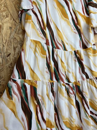 Bavlněné šaty Made in Italy s podílem bavlny