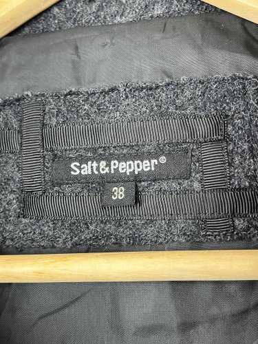Vlněný kabát Salt&Pepper 100 % vlna
