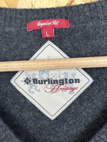 Pánský svetr Burlington 100 % kašmír