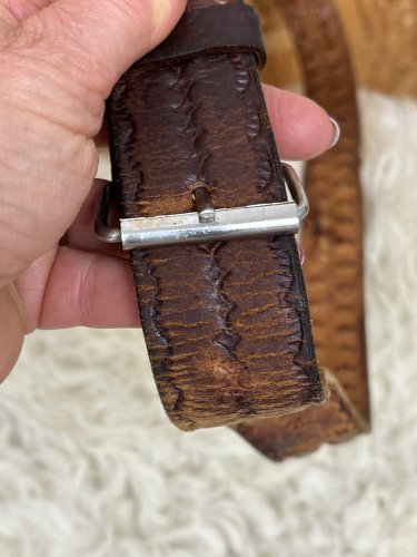 Pánský kožený pásek Made in Italy 100 % kůže