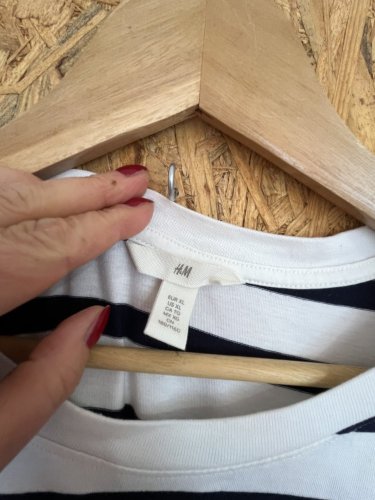 Oversize bavlněné šaty H&M 100 % bavlna