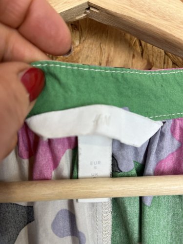 Bavlněné šaty H&M 100 % bavlna