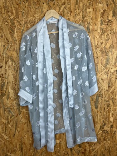 Hedvábný župan Christa Günter 60 % hedvábí