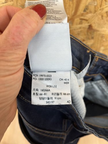Skinny džíny LEVIS 69 % bavlna