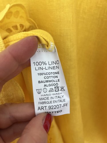 Lněné šaty Sweetissima 100 % len