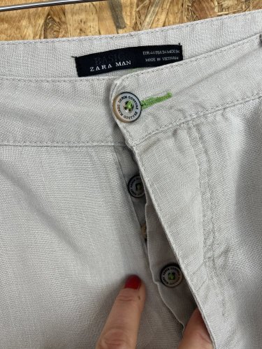 Pánské kraťasy ZARA 100 % len