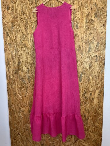 Oversize šaty Made in Italy 100 % len