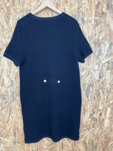 Zateplené šaty Massimo Dutti 42 % bavlna