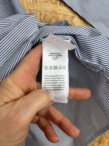 Prodloužená košile Jake*s 100 % bavlna