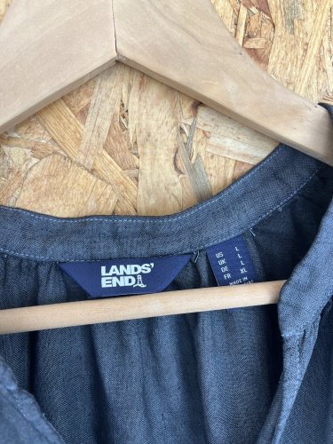 Lněná tunika Lands`End 100 % len