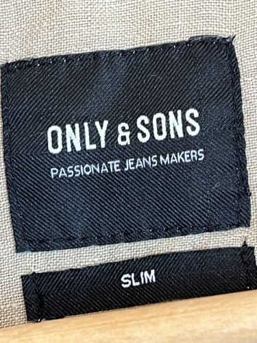 Pánská košile ONLY & SONS 100 % len