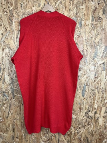 Prodloužený kardigan Made in Germany 85 % vlna