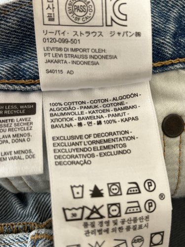 Pánské kraťasy LEVIS 100 % bavlna