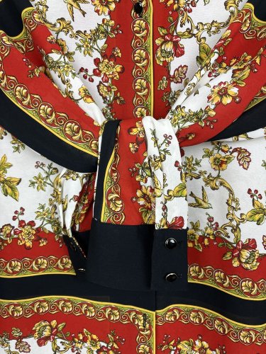 Košilové šaty ZARA 100 % polyester