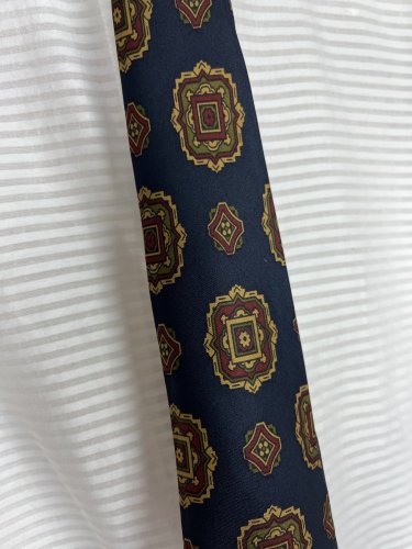 Hedvábná kravata Made in Italy 100 % hedvábí