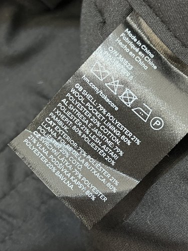 Pánské kalhoty H&M 21 % vlna