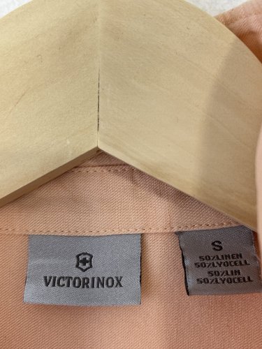 Přírodní košile Victorinox 50 % len 50 % lyocel