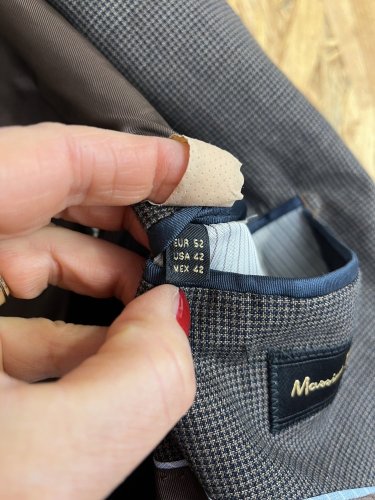 Přírodní sako Massimo Dutti s podílem bavlny a lnu