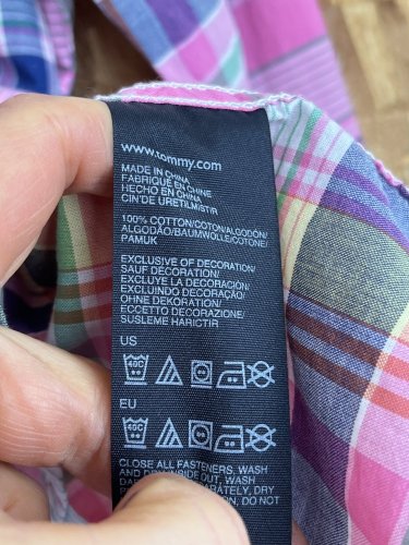 Bavlněná košile Tommy Hilfiger 100 % bavlna