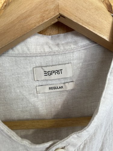 Lněná košile Esprit 100 % len