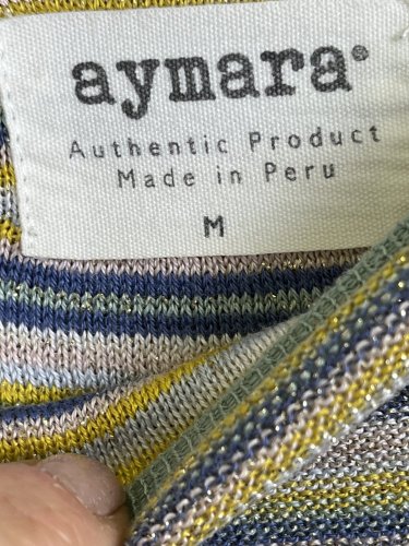 Luxusní svetr Made in Peru 98 % bavlna