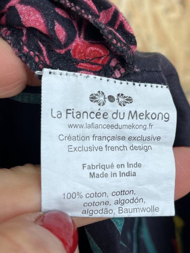 Letní šaty Made in India 100 % bavlna