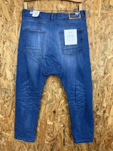 Baggy džíny PULL&BEAR s podílem bavlny a elastanu