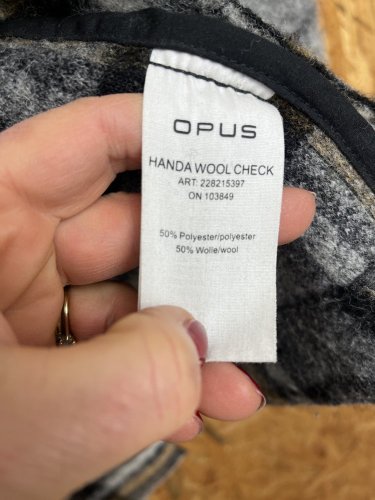 Vlněný kabát OPUS 50 % vlna