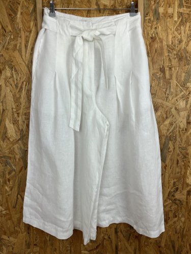 Lněné kalhoty Fynch Hatton 100 % len